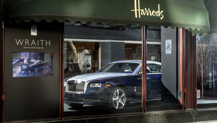 Rolls-Royce Wraith Harrods