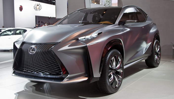 Lexus LF-NX Concept Detroit